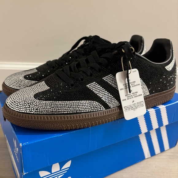 adidas Shoes - Adidas Samba OG Rhinestone Women’s Black Size 11